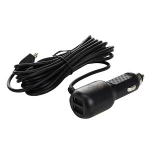 シガーソケット 延長 3.5m ドラレコ ミニUSB USB 2ポート 12V - 36V 用 電源ケーブル 車 カーナビ スマホ タブレット｜PHXバイクパーツ2号店