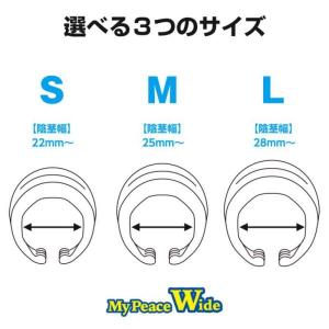 仮性包茎矯正リング マイピースワイド 昼用 送...の詳細画像1