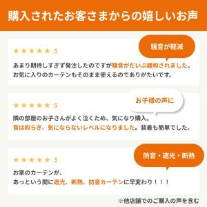 防音カーテン 裏地 かんたん防音ライナー 幅1...の詳細画像2