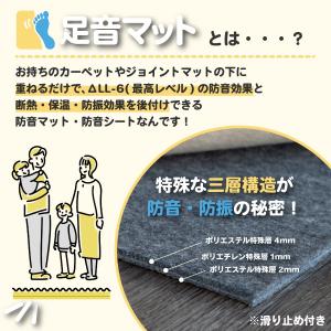 防音マット 防音シート 足音マット 厚さ7mm...の詳細画像1
