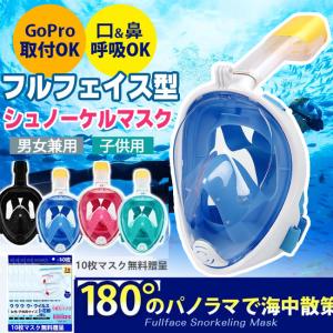 シュノーケルマスク 水中メガネ海水浴マスク 雑貨
