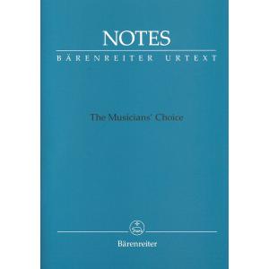 ピアノ 楽譜 ノート | ベーレンライター　オリジナル　ミニノート（青）