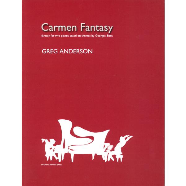 ピアノ 楽譜 アンダーソン | カルメン幻想曲(2台4手) | Carmen Fantasy(2P4...