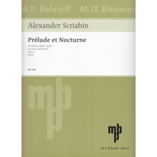 ピアノ 楽譜 スクリャービン | 前奏曲と夜想曲 (左手のために) | Prelude and No...