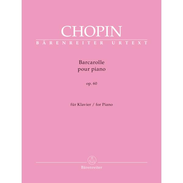 ピアノ 楽譜 ショパン | 舟歌　嬰ヘ長調　作品60 | Barcarolle for Piano ...