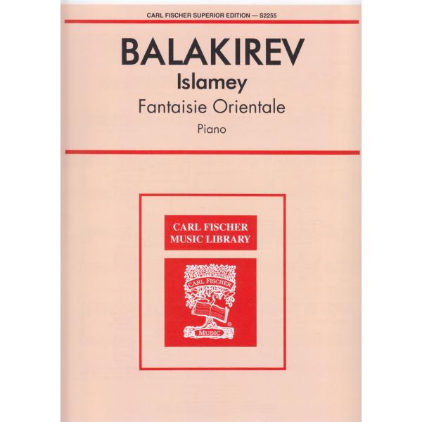 ピアノ 楽譜 バラキレフ | イスラメイ 〜東洋風幻想曲 | Islamey - Fantaisie...