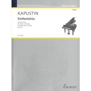 ピアノ 楽譜 カプースチン | シンフォニエッタ 作品49