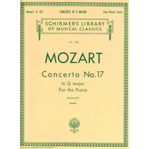 ピアノ 楽譜 モーツァルト | ピアノ協奏曲 第17番 ト長調 KV453 (ピアノリダクション) ...