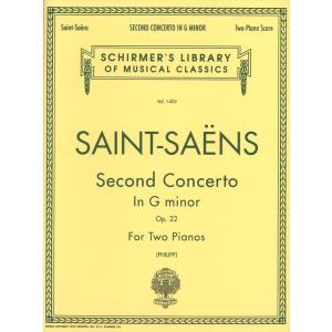 ピアノ 楽譜 サン=サーンス | ピアノ協奏曲 第2番 ト短調 作品22 (ピアノリダクション) | Second Concerto In G minor Op.22