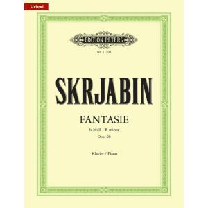 ピアノ 楽譜 スクリャービン | 幻想曲 ロ短調 作品28 | Fantasie h-Moll Op...