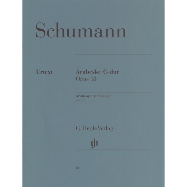 ピアノ 楽譜 シューマン | アラベスク ハ長調 作品18 | Arabeske C-dur Op....