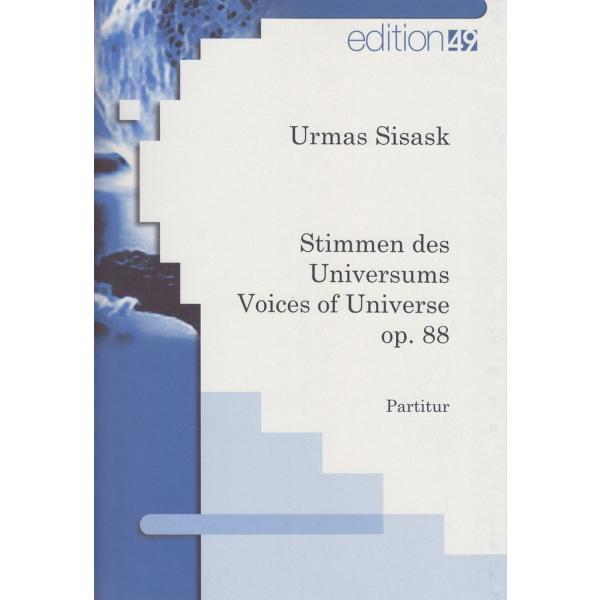 ピアノ 楽譜 シサスク | 宇宙の声 作品88　(4台16手) | Voices of Univer...
