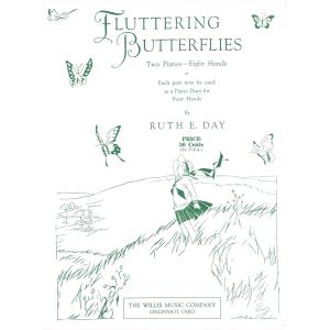 ピアノ 楽譜 デイ   蝶々の羽ばたき   Fluttering Butterflies