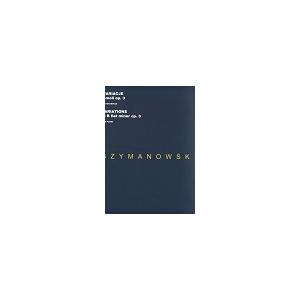 ピアノ 楽譜 シマノフスキ | 変奏曲 変ロ短調 作品3 |