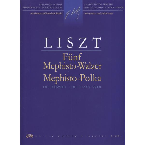 ピアノ 楽譜 リスト | 5つのメフィストワルツとメフィストポルカ（新リスト全集から） | 5 Me...