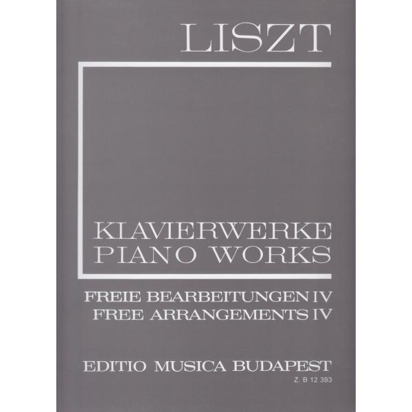 ピアノ 楽譜 リスト | 新リスト全集 2/4 自由な編曲集4 （ベートーヴェン、シューベルト他） ...