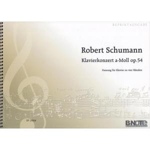 ピアノ 楽譜 シューマン | ピアノ協奏曲 イ短調 作品54(ジンガーによる1台4手編曲) | Kl...