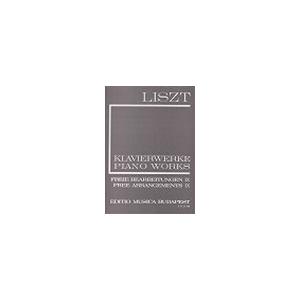 ピアノ 楽譜 リスト | 新リスト全集 2/9 自由な編曲集9