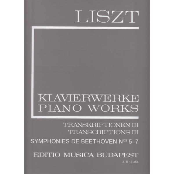 新リスト全集 2/18 編曲集3（ベートーヴェン 交響曲第5〜7番） | II/18 TRANSKR...