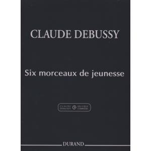 ピアノ 楽譜 ドビュッシー　 | 6つの初期の作品(ドビュッシー全集版) | 6 morceaux de jeunesse -Complete Edition-