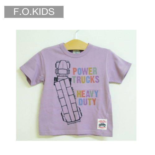 エフオーキッズ F.O.KIDS パワートラックTシャツ 子供服 男の子 メール便で送料無料