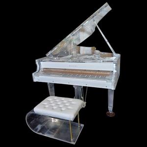 【クリスタル グランドピアノ】PIANOLI model.M【在庫1台】【最高峰のインテリア】