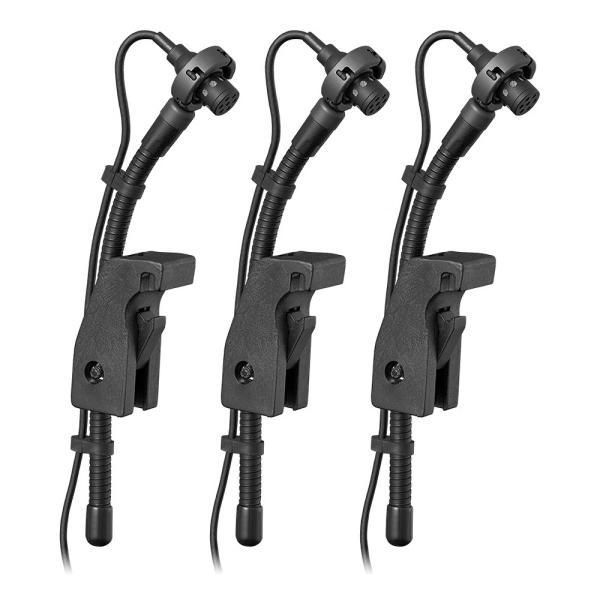 【最短翌日お届け】AUDIX MicroDTRIO（3本セット） ドラム向け コンデンサーマイク ハ...
