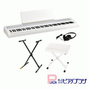 CASIO カシオ 電子ピアノ 88鍵盤 CDP-S160 BK ブラック ヘッドホン・X 