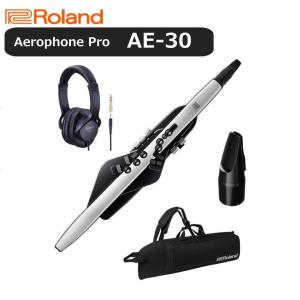 【最短翌日お届け】ローランド デジタル管楽器 AE-30 Aerophone Pro ヘッドホンRH-5 マウスピースセット キャリングバッグ付き｜ピアノプラザ