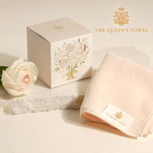 王妃のタオル THE QUEEN’S TOWEL ハンドタオル シェルローズ｜piary530