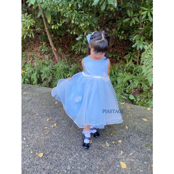 SALE☆半額「シナモンスカイドレス」発表会ドレス 豪華ドレス フォーマルドレス 子どもドレス フォ...