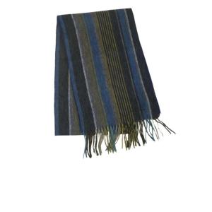 ポールスミス マフラー ラムウール メンズ SCARF PS TRENT STRIPE ストライプ ブルー｜piazza