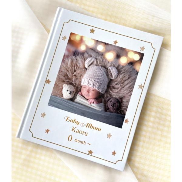 出産祝いにメモリアル ポケットアルバム ベビー　８０枚