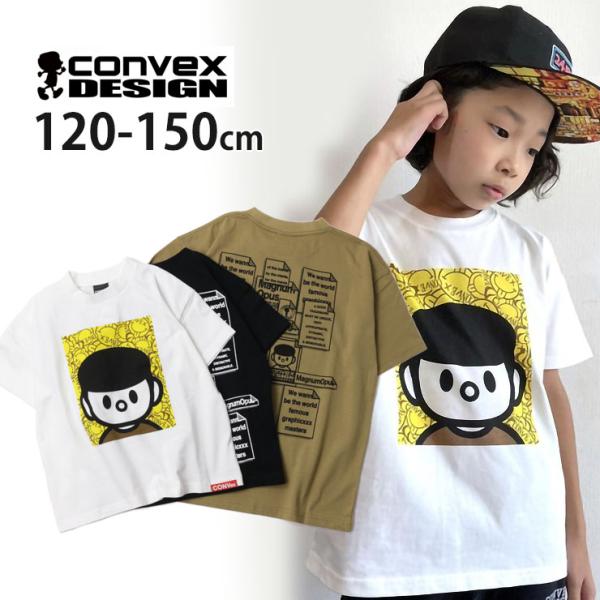 CONVEX コンベックス ワイド半袖Tシャツ ボックス ミュータン フェイス プリント 60723...