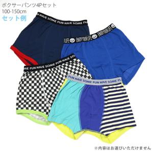 【4枚セット】男の子 下着 ボクサーパンツ 福...の詳細画像4