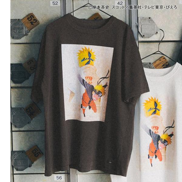 F.O.KIDS NARUTO-ナルト- 疾風伝 半袖Tシャツ グラフィック 綿100% アニメ エ...