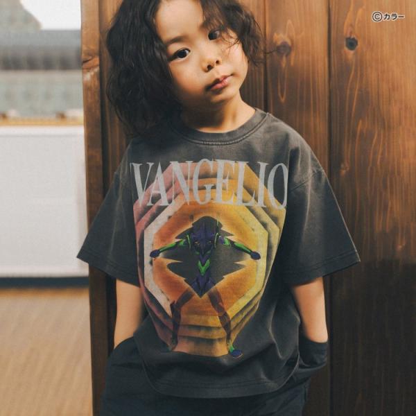 F.O.KIDS 半袖Tシャツ エヴァンゲリオン EVANGELION コラボ 初号機 A.T.フィ...