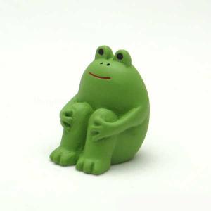 DECOLE concombre まったりマスコット体育座り FROG カエル｜piccola