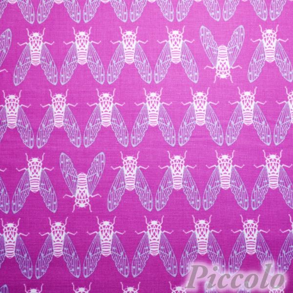 USAコットン　RJR　セミ　ダークピンク　53cm×43cm（カット済）　FB-2238