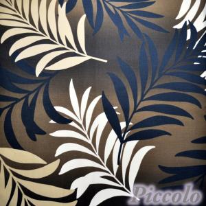 ハワイアン　Trendtex Fabricsなど　ハワイアン　植物　綿ポリエステル　ブラウン　53cm×43cm（カット済）　FB-2382｜piccolobonnet