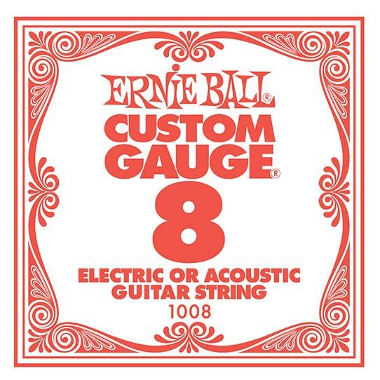 ERNIE BALL [アーニーボール] 　エレキギター・アコースティックギター兼用バラ弦 .008...