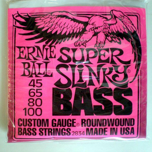 ERNIE BALL[アーニーボール]ベース弦 #2834 [ピンク]SUPER SLINKY