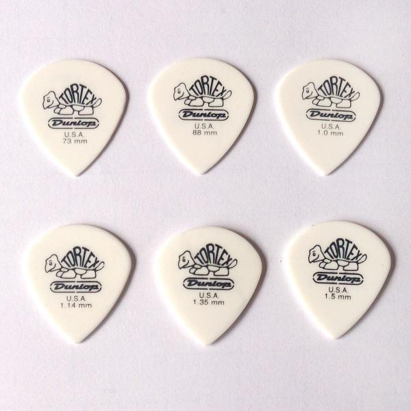 Jim Dunlop　トーテックス JazzIII　ホワイト　ピック　478