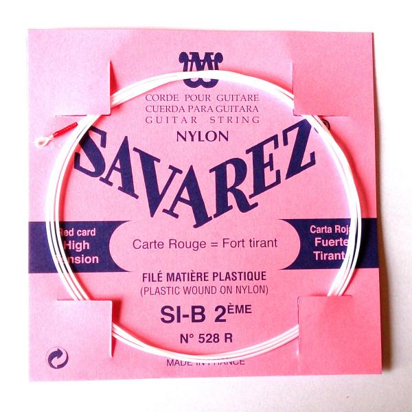SAVAREZ［サバレス］クラシックギター用ナイロン弦　528R　フラメンコ[2弦]