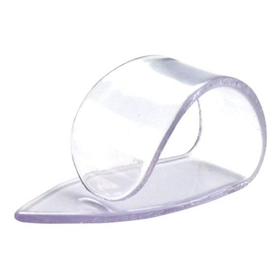 Jim Dunlop　クリア・プラスチック・サムピック メディアム：9035, ラージ：9036