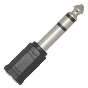 TECH プラグ AD-511 ミニステレオ(メス)→1/4ステレオフォン(オス)