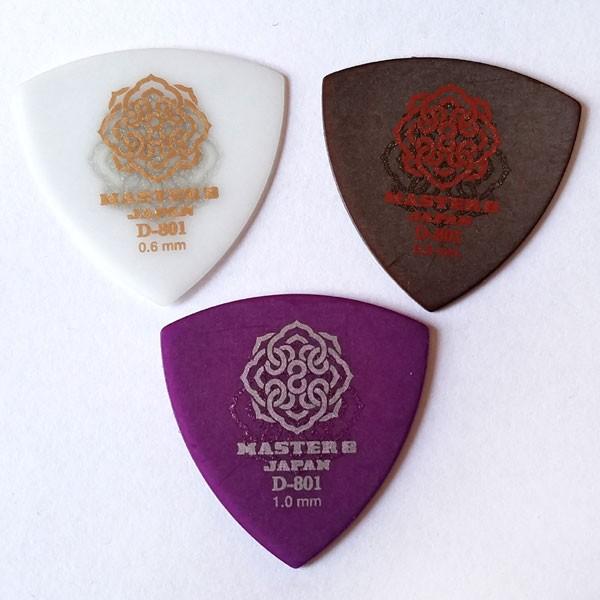MASTER 8　ピック D-801 トライアングル　ハードグリップ