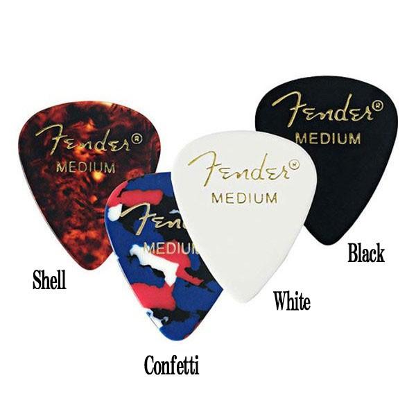 Fender　ピック CLASSIC Celluloid [351 shape]　Thin〜EX.H...