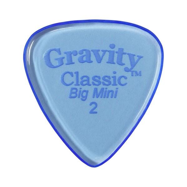 GRAVITY GUITAR PICKS ピック クラシック・ビッグミニ ［2.0mm, Blue］...