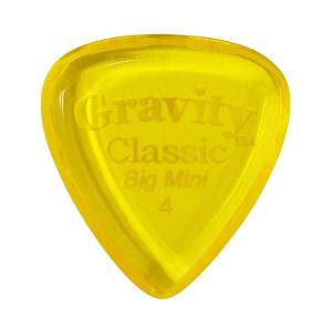 GRAVITY GUITAR PICKS ピック クラシック・ビッグミニ ［4.0mm, Yellow］ 高級｜pick-store